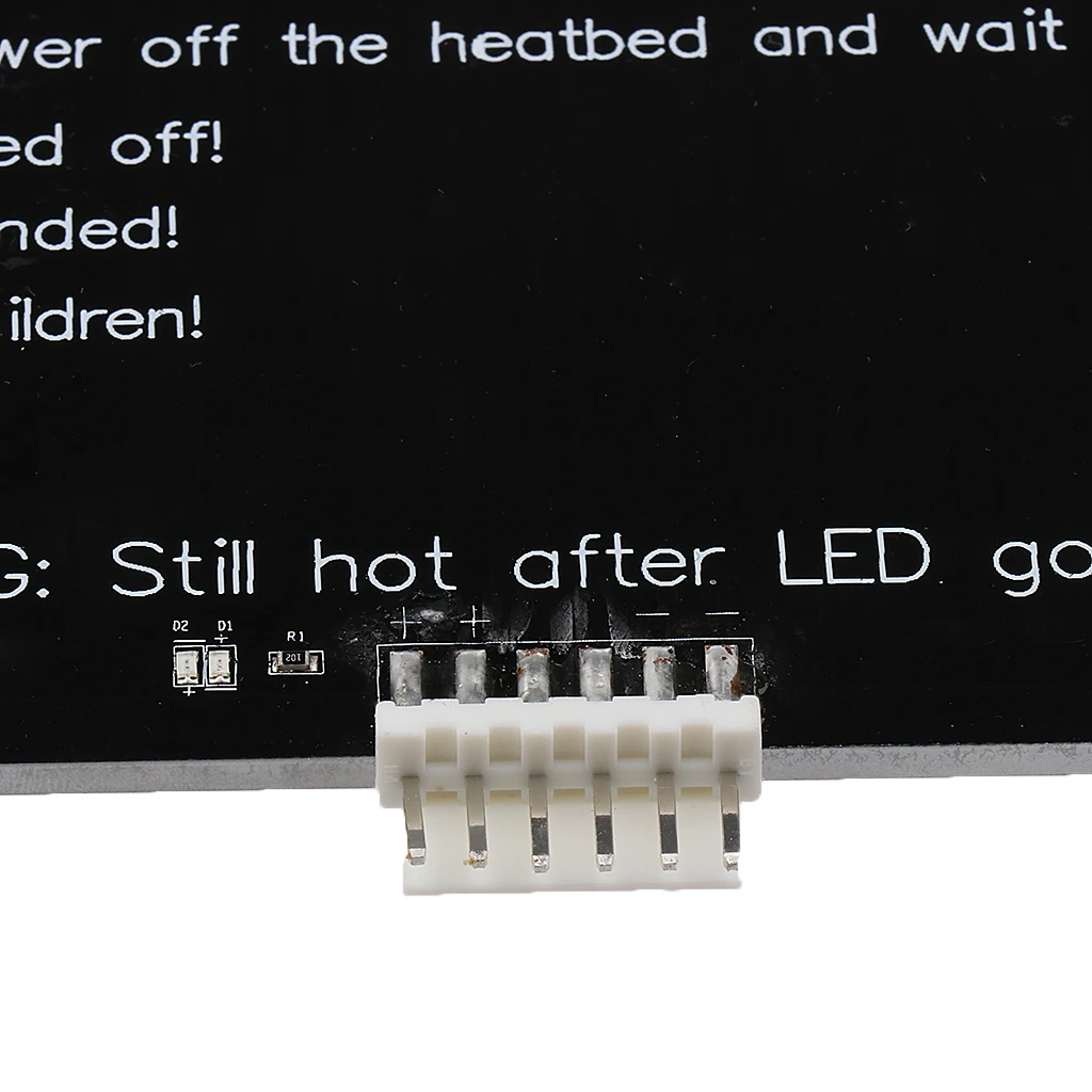 12V MK3 220mm Aluminum Heat Bed +Heatbed Sticker Sheet For Reprap 3D Printer