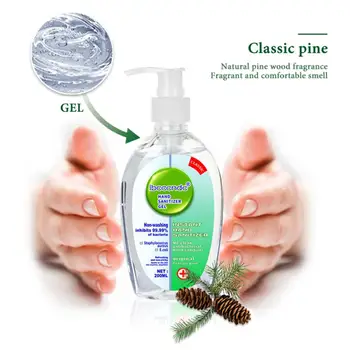 

200ML Disposable Clean Hand Sanitizer Water Free Hand Wash Gel Cleaning Gel Hand Wash No Clean Waterless Wash Free Hand Gel
