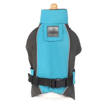 

High Quality Plus Size Pet Dog Autumn Winter Keep Warm Rainproof With Reflective Striped Outdoor Jacket S-8XL