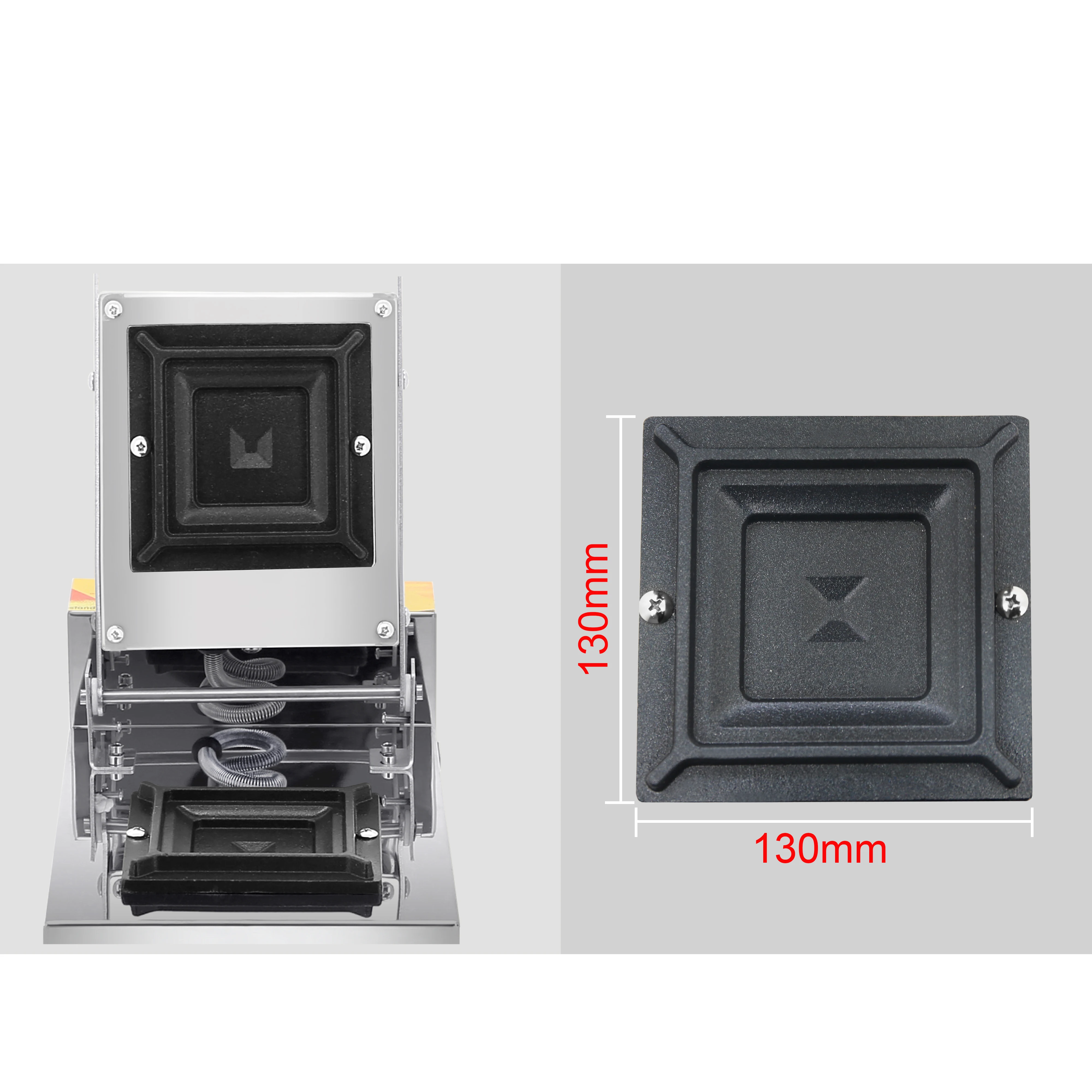 Commercial single hot pressing toast bread sandwich wrapping machine stuffing Toaster sandwich waffle maker machine 110v 220v