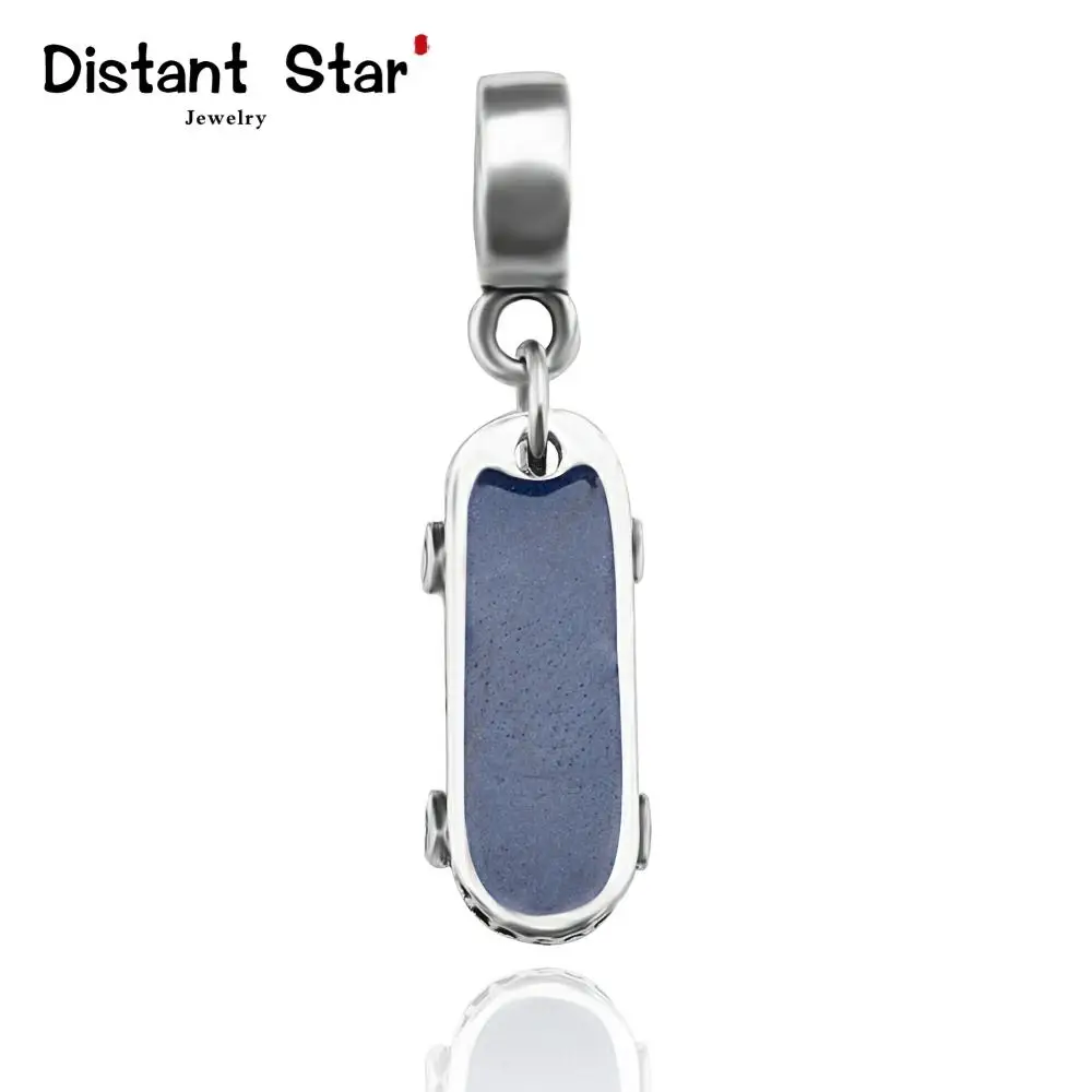 Высококачественные шармы для скейтборда ювелирные изделия браслет ожерелье