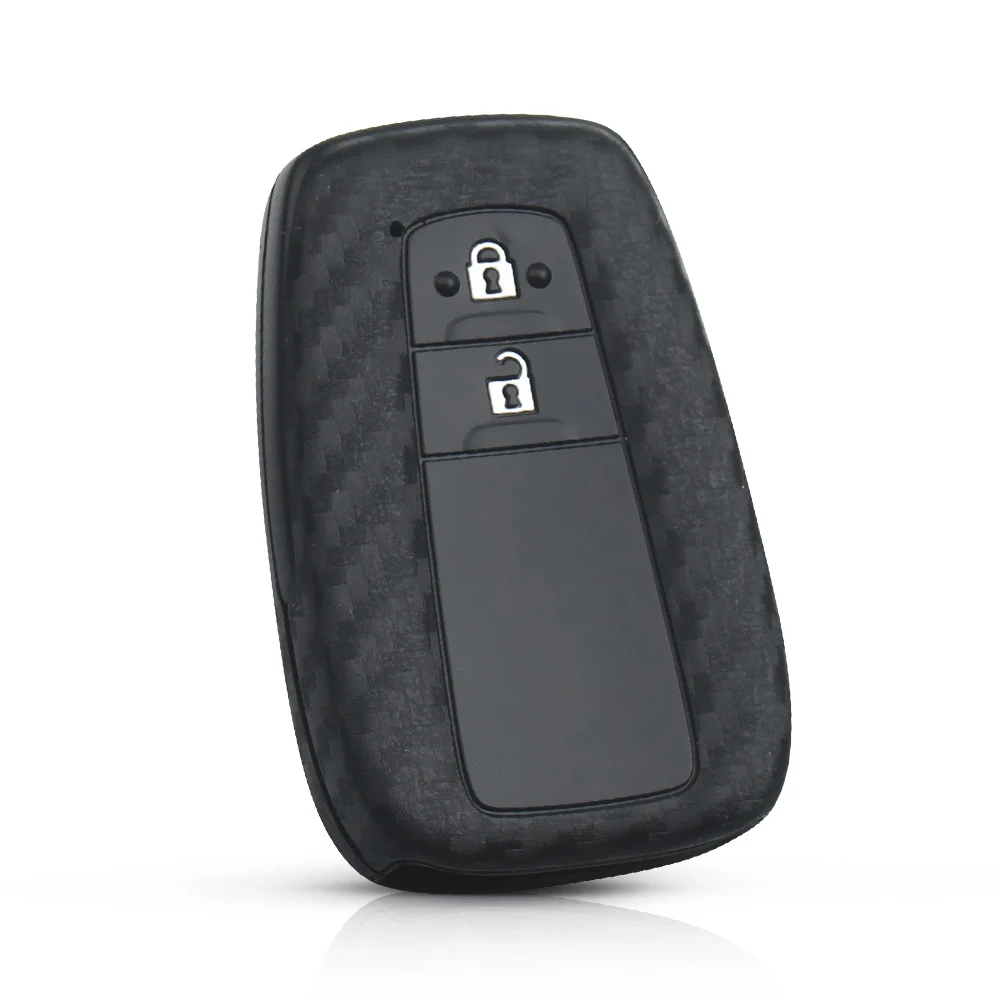 Cover in silicone chiave telecomando per Toyota Camry Corolla C-HR 2017 2018 Prado Prius -