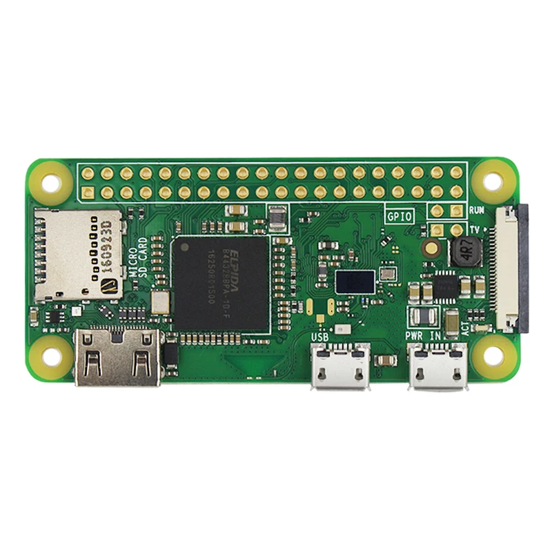 Billig Original Raspberry Pi Null W Bord 1GHz CPU 512MB RAM mit Eingebautem WI FI   Bluetooth RPI 0 W