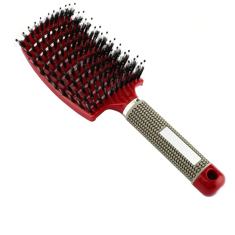 Hairdressing-Comb Brush Massage Teaser-Hair-Brush Tangle Scalp Bristle Brosse Women Anti-Casse
