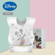 Disney одноразовые детские нагрудники с Микки-Маусом для воды-доказательство мягкая детская есть нагрудники для детей из хлопка с рисунком из мультфильма "Минни" для нагрудник детский аксессуар 20 шт./кор