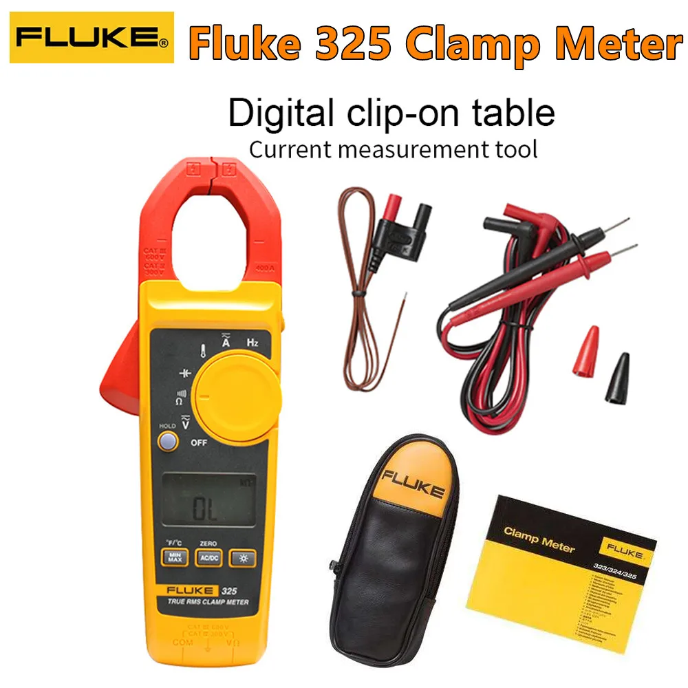Токоизмерительные клещи Fluke 325 истинное среднеквадратичное значение переменный