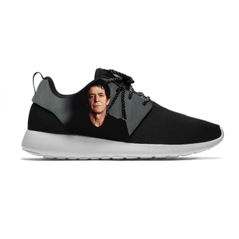 

Lou Reed Rock Singer Hot Fashion Funny Cool Kids Sport Running Shoes Casual Leisure Breathable 3D Sneakers Boys Children Girl