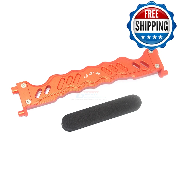 Аккумуляторная пластина из алюминиевого сплава для TRAXXAS 1/10 MAXX MONSTER TRUCK 89076 4