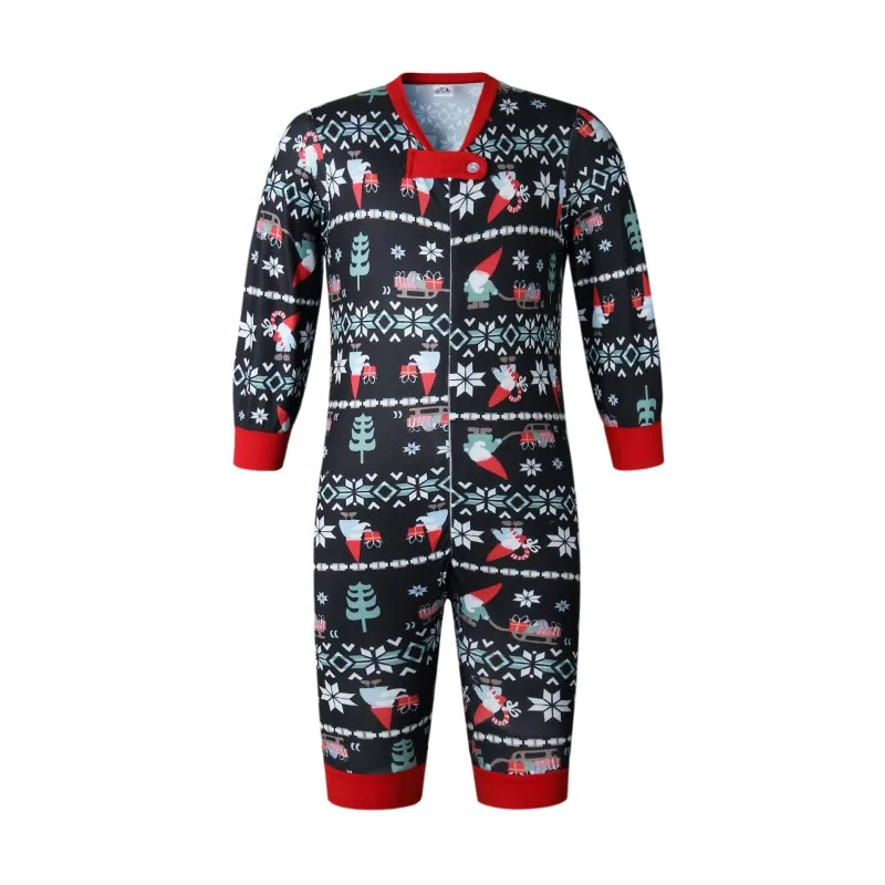 CYSINCOS/пижамный комплект с рождественским принтом; Семейные комплекты; одежда для сна для мамы, папы и детей; комплект домашней одежды для родителей и детей
