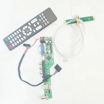 

For LTN101NT07-901/T01 VGA+HDMI+AV+USB+RF 1024*600 LVDS 40Pin WLED T.V56 screen controller drive board notebook PC 10.1" DIY kit