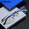 Ralferty Quality Men's Glasses Frame Male Anti-Glare Blue Light Glasses For Computer Metal Rectangle Optical Glasses Frame D5916 ► Photo 1/6