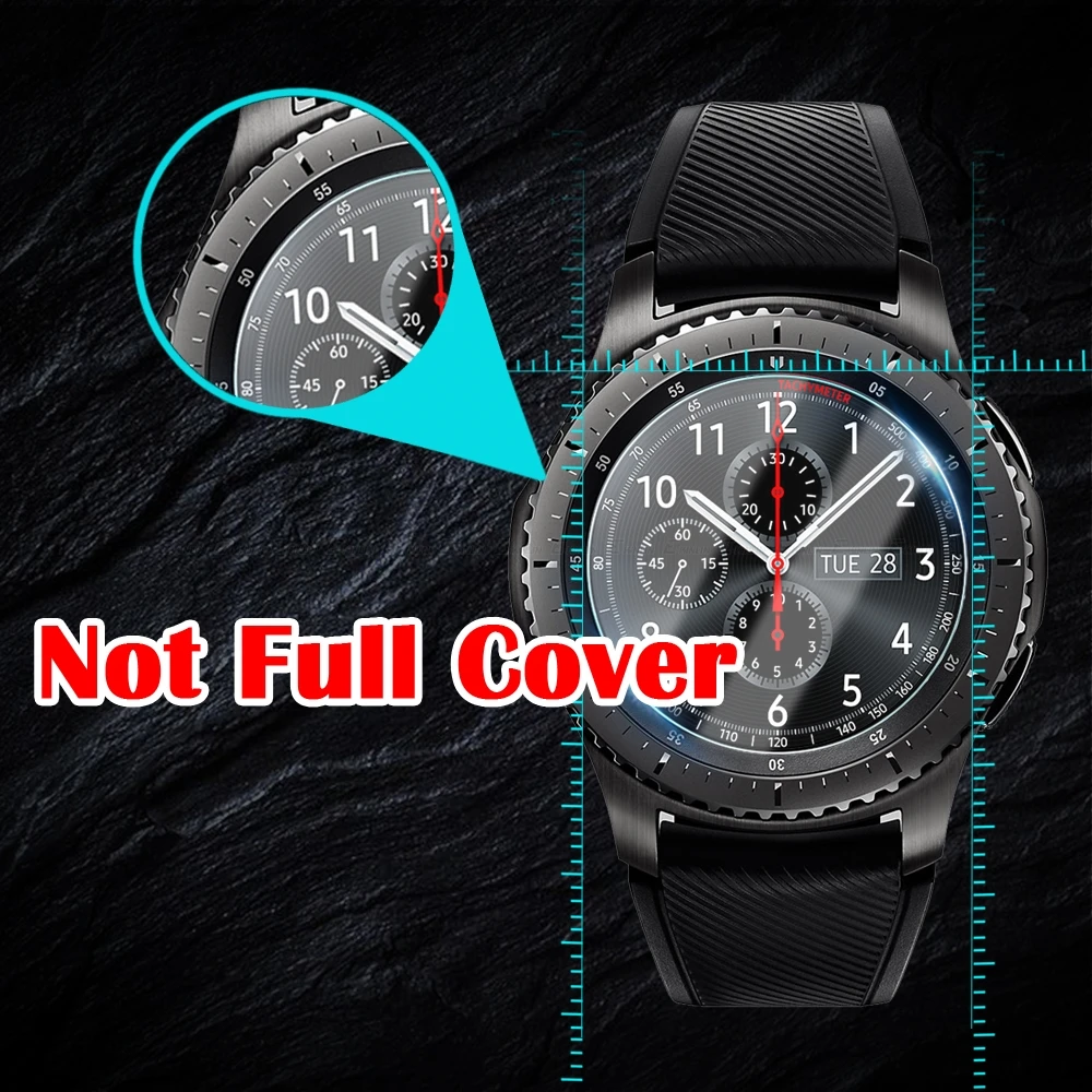 9H 2.5D прозрачное закаленное стекло для Samsung Galaxy Smart Watch Watch3 3 41 мм 45 46 42 Gear S3 S2 LTE 3G