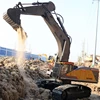 Realistic Simulation RC Excavator 680 Degree Rotation 22-CH Alloy Bucket Flexible Boom LED Light 30Mins Endurance Alloy RC Truck 6