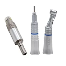 Стоматологический медленный низкоскоростной наконечник Прямой Угловой воздушный турбинный стоматологическое лабораторное оборудование микромотор Полировальный Инструмент