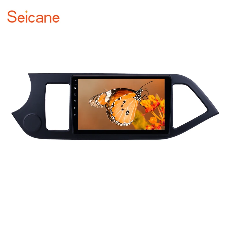 Top Seicane Android 8.1 9" 2Din Car Stereo For 2011 2012-2014 KIA PICANTO Morning GPS Navi Head Unit Steering Wheel Control TPMS DAB 0