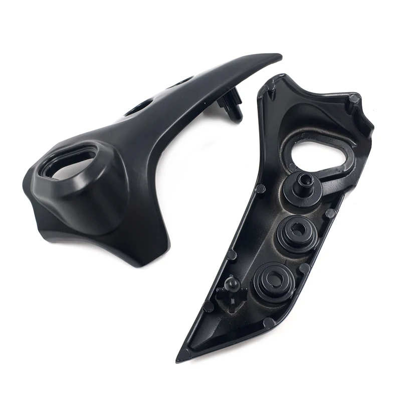 For Yamaha FZ6N FZ6 FZ6-N FZ-6N 2004-2010 Motorcycle Headlight Upper Side Bracket Holder Frame Black Plastic Mounting (9)