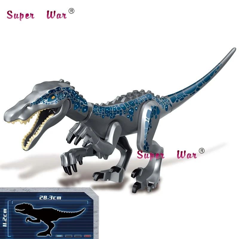 

1/Set Jurassic World Model Lizard Heavy Claw Dragon King Ghidrah Tyrannosaurus Rex Dinosaur Building Blocks toys for children