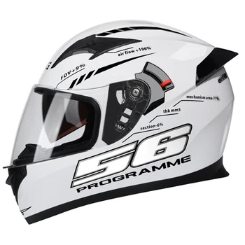 

Motorcycle Helmet Full Face Helmets Moto Motorbike Casco Moto Casque Riding Helmet Double Visor Men Women Motocross Helmet