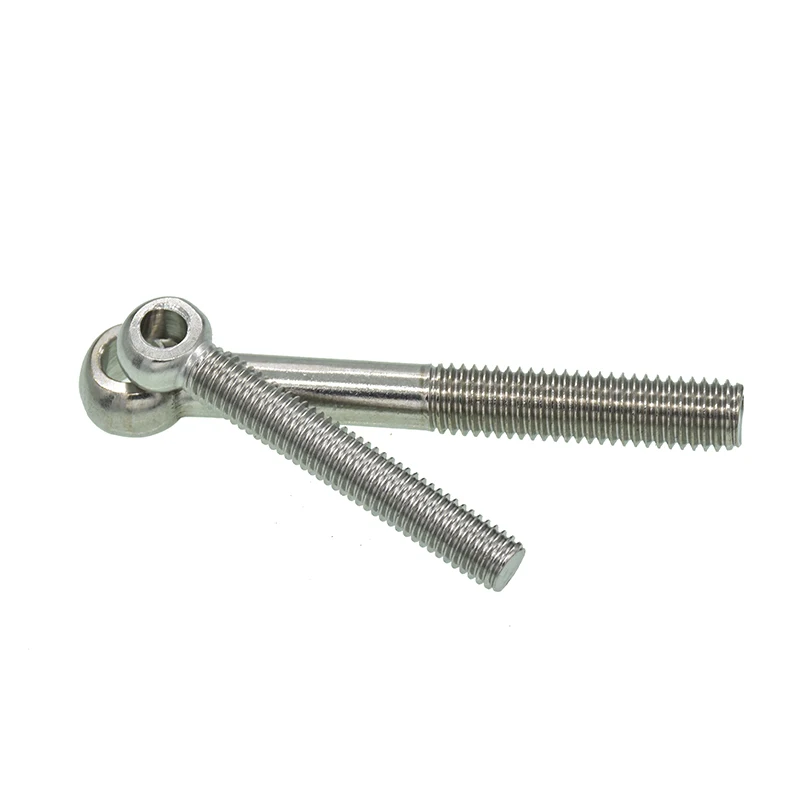 GB798 Stainless Steel Ring Link Bolt Fisheye Eye Slip Hole Screw M6 M8 M10 M12 5/2/1PCS