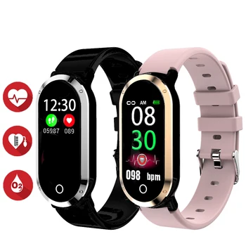

ladies girl Smart Watch Women Clock Heart Rate Monitor Blood Pressure Activity Fitness Tracker Smartwatch Ladies Wristwatch