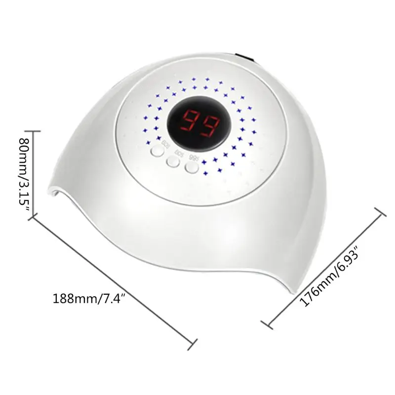 УФ лампа для сушки ногтей 12 светодиодов 36/9 Вт USB|Сушилки ногтей| |