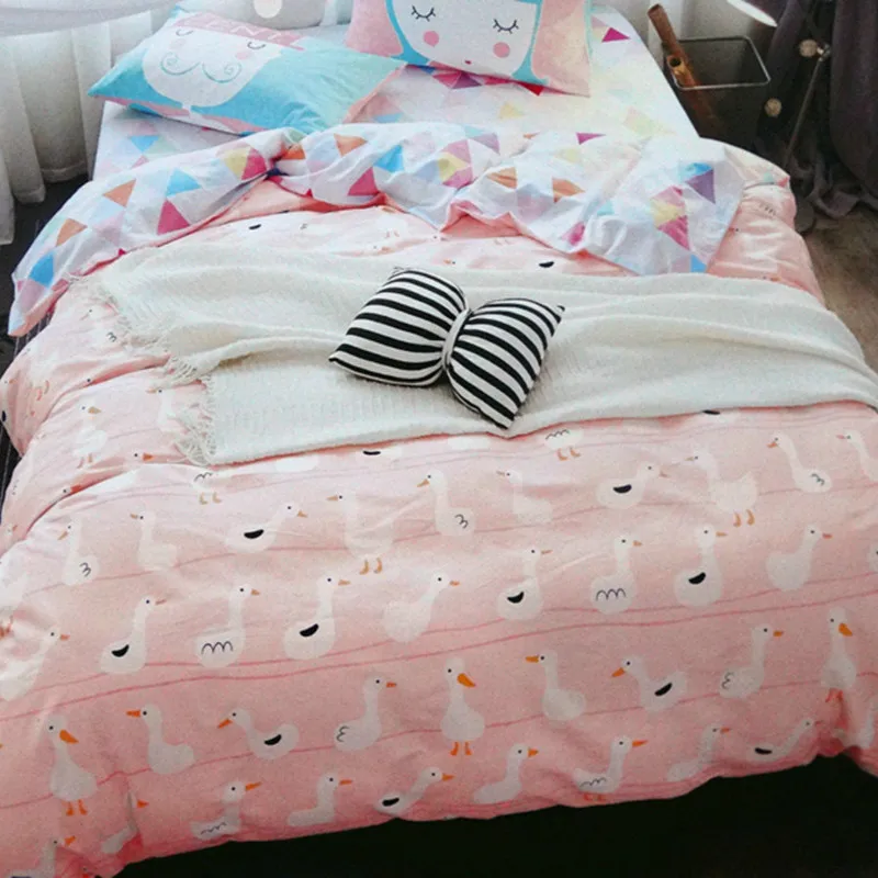 

100% cotton Fabric Cotton Twill bed sheet Cloth DIY Sewing Quilting Material For Baby&Child