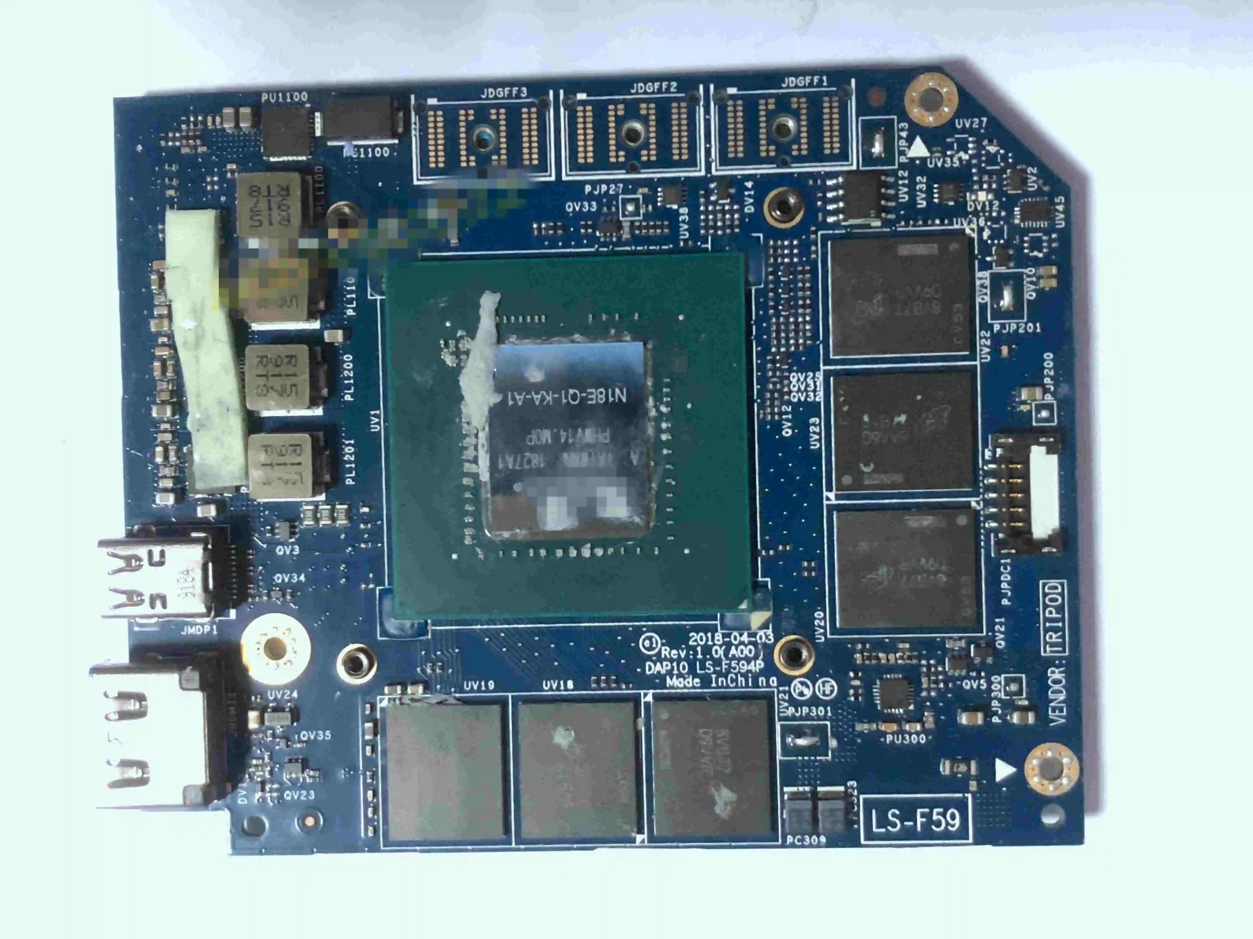 Per Dell Precision 7530 7540 Quadro P3200 Gddr5 6Gb Scheda Grafica Gpu N18E-Q1-Ka-A1 Spedizione Gratuita