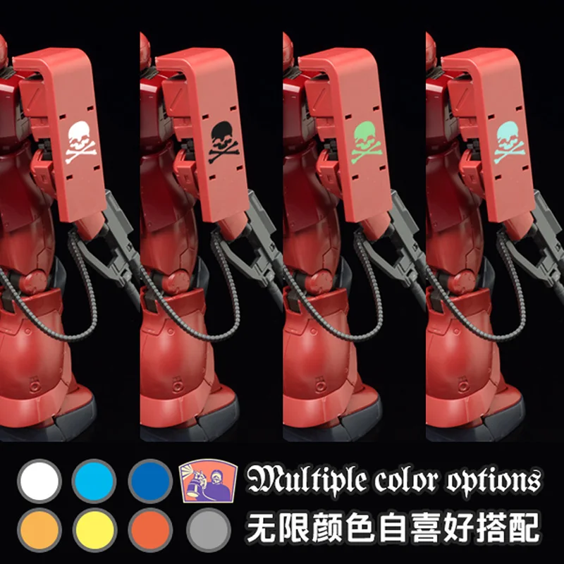 Hobby Model Craft Tool Spraying Auxiliary Ruler Pirate flag skull Sprayed panels Leakage spray mold For 1/35 Model