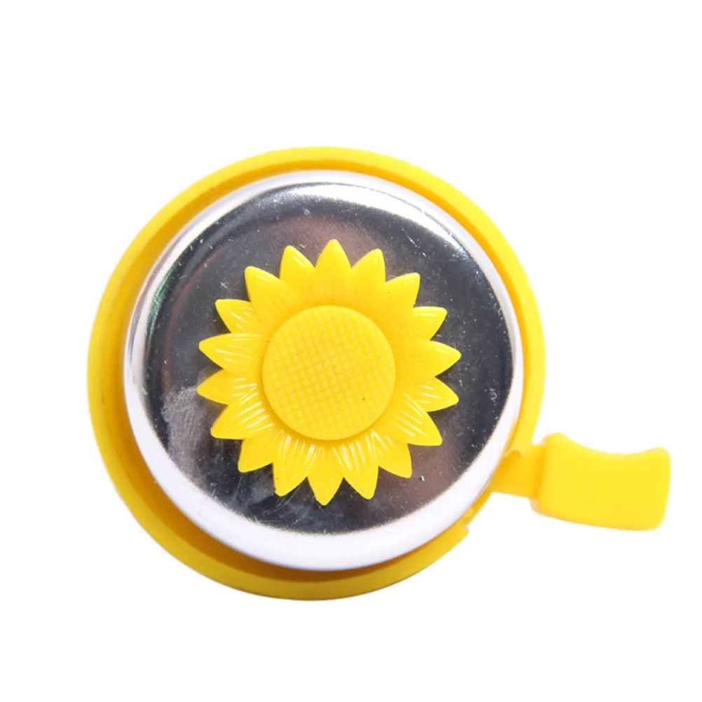 Sunflower Kids Children Bike Cycling Bell Handlebar Ring Ringer Horn (Yellow) | Спорт и развлечения