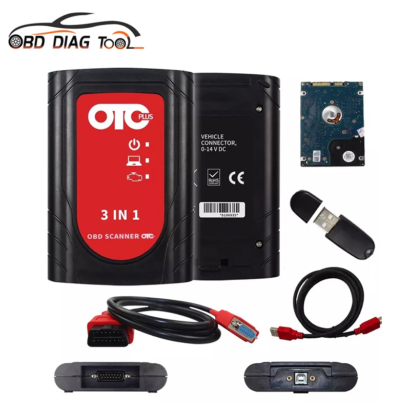 Новинка GTS TIS3 OTC Plus 3 в 1 для Toyota/Nissan/VOL автомобильный ридер V16.00.017 глобальная Techstream