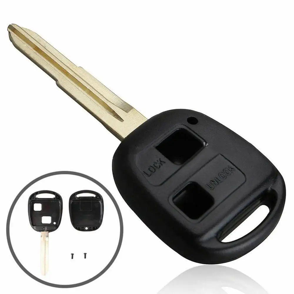 Ключ корпус автомобильный защитный ключ оболочки для Toyota корпус для ключей от автомобиля Автомобильный защитный ключ чехлы автомобильные аксессуары