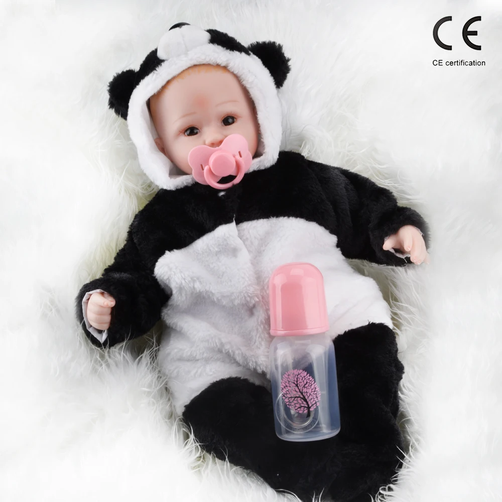 Reborn Baby Doll 45 см Реалистичная игрушка для тела восхитительная малышей bebes reborn corpo de