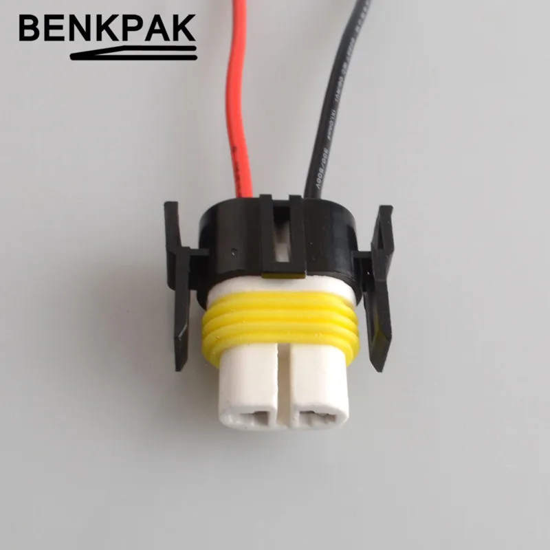 H11 Wiring Harness Socket Female Adapter Wire Connector Cable Plug for HID Xenon Headlight Fog Lights Lamp | Обустройство дома