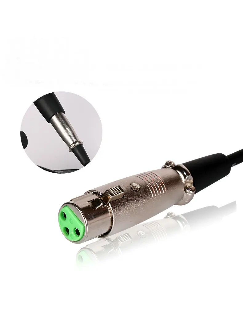 Профессиональный XLR-3.5mm/XLR-XLR универсальный кабель для BM800 микрофон для записи караоке
