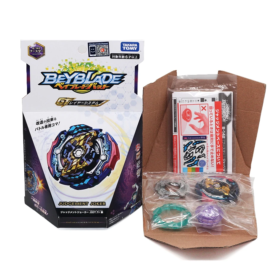 Подлинная TOMY BEYBLADE B-00 wbba Ограниченная серия Yomiuri Giant Edition взрывной гироскоп Высокопроизводительные лезвия для мальчиков - Цвет: b142