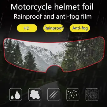 

Helmet Clear Pinlock Anti-Fog patch film Universal Motorcycle Helmet Lens Fog Resistant Films for K3 K4 AX8 LS2 HJC MT Helmets