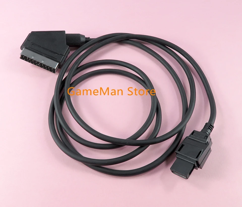1PC for NES Scart Audio Video Av Cable 1.8m RGB AV Scart Cable