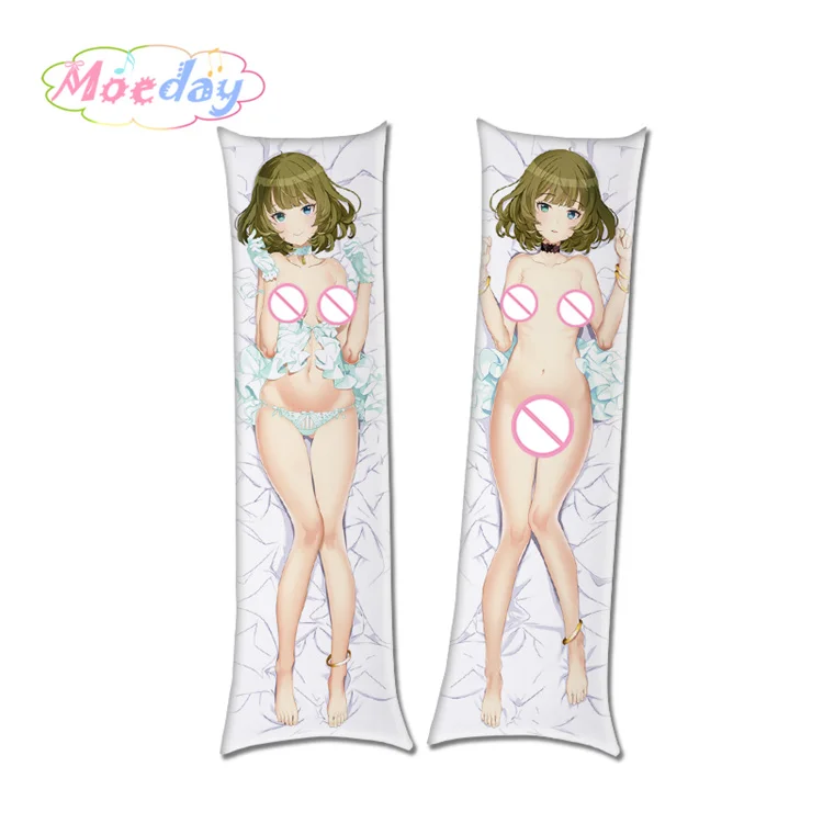 Наволочки IDOLM@ STER ONE FOR ALL Shimamura Uzuki Рин Сибуя Futaba anzu Idols - Цвет: Коричневый