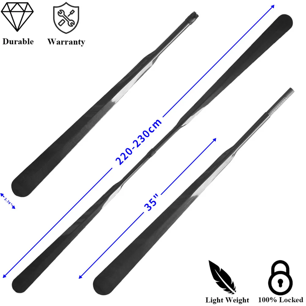 Новый легкий 2 компонентный карбоновый каяк Greenland Paddle с бесплатным мешком