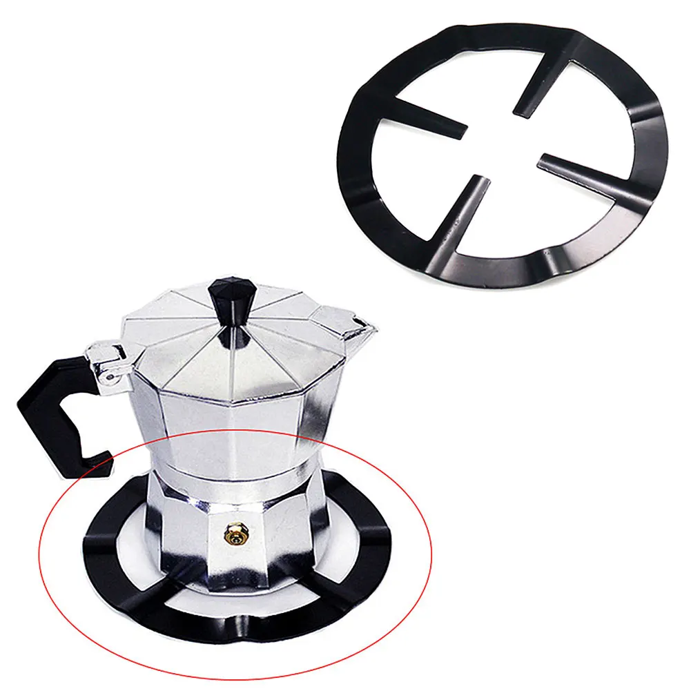 Универсальная сверхпрочная стальная стойка для Moka Bialett Кофеварка газовая плита Поддержка Полка