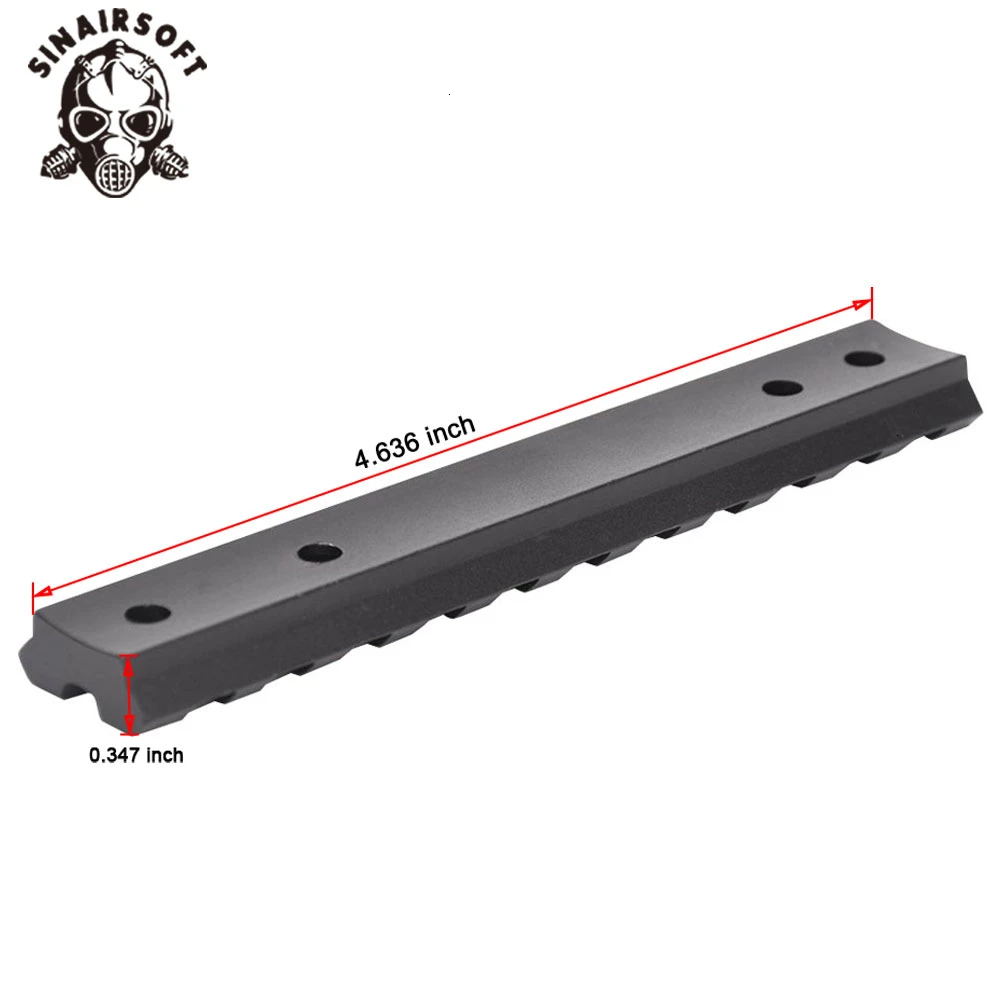 Tactical Ruger 10/22 Low Profile Picatinny Rail Mount With 11 Slot For Hunting Paintball Shooting Sight Installation Accessories