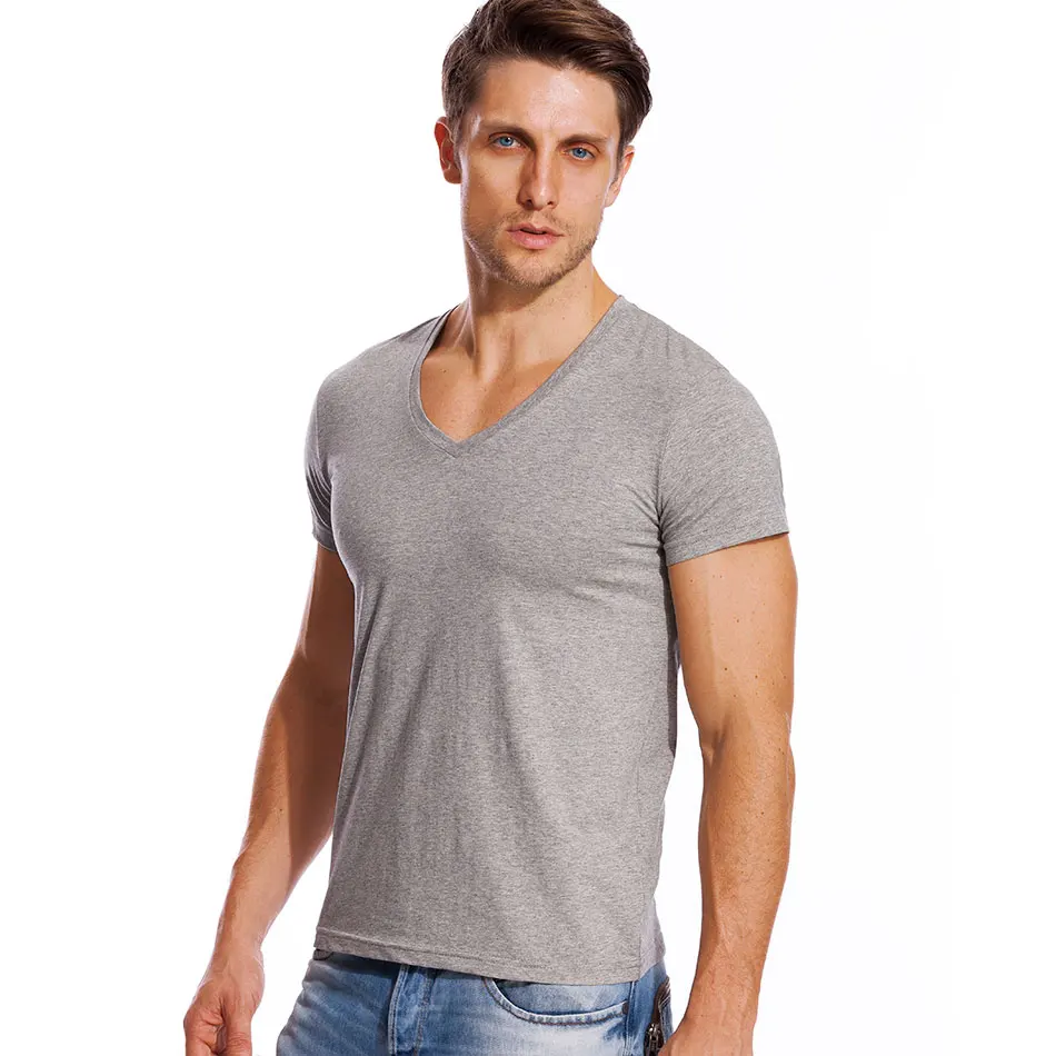 Male Tshirt Invisible Undershirt Summer 
