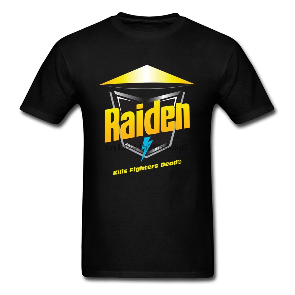 Игровая футболка Raiden Fighter Повседневная брендовая мужская с круглым вырезом