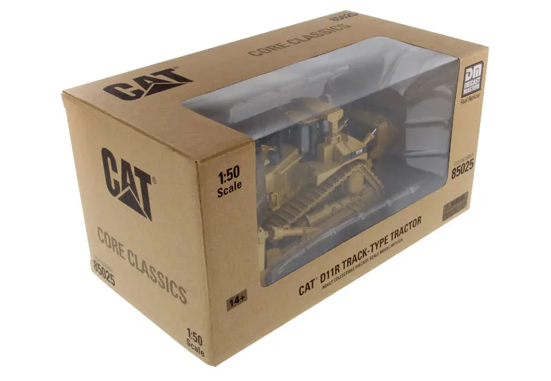 Бренд Diecast Masters 1/50 Масштаб Гусеничный трактор гусеничного типа D11R бульдозер серии классика 85025