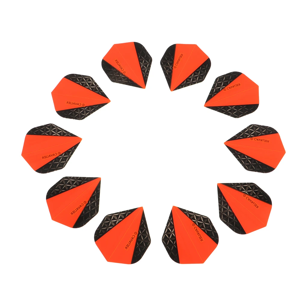 10Pcs Standard Shape Flights PET Extra Tough Thick Tail Accessories Dart Flights 10Pcs Standard Shape Flights PET Extra Tough Thick Tail Accessories Dart Flights