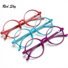 TR90 сверхлегкие Reaing очки унисекс ретро круглые очки для чтения для дальнозоркости пресбиопии очки+ 1,00+ 1,50+ 2,00+ 2,50+ 3,00