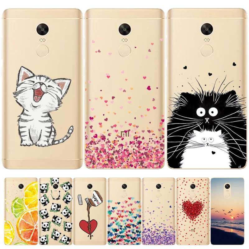 Case for Xiaomi Redmi Note 4X Cover Soft Silicone Phone 4 Global Version Cases |