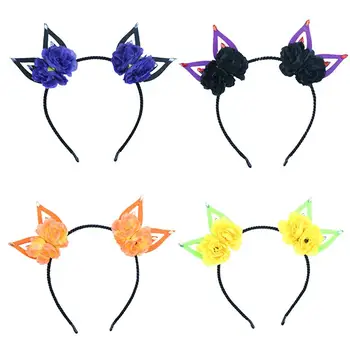 

4pcs Ears Hair Clasp Headpieces Hair Band Hair Hoop for Lady Women Madam