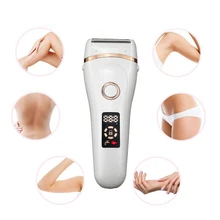 Электрическая бритва для женщин перезаряжаемое средство для удаления волос на теле для лица ноги руки и спины бикини триммер безболезненный низкий уровень шума