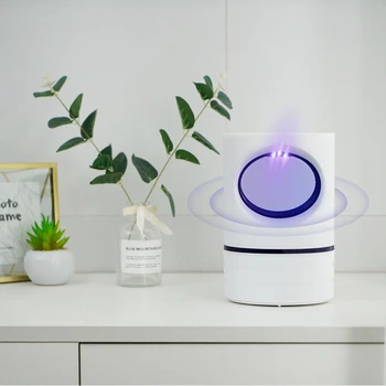 

Anti Mosquito Lamp Flies Repellent USB Light Mosquito Killer LED Mute Bug Repeller Electric Zapper For Household Garden Outdoor